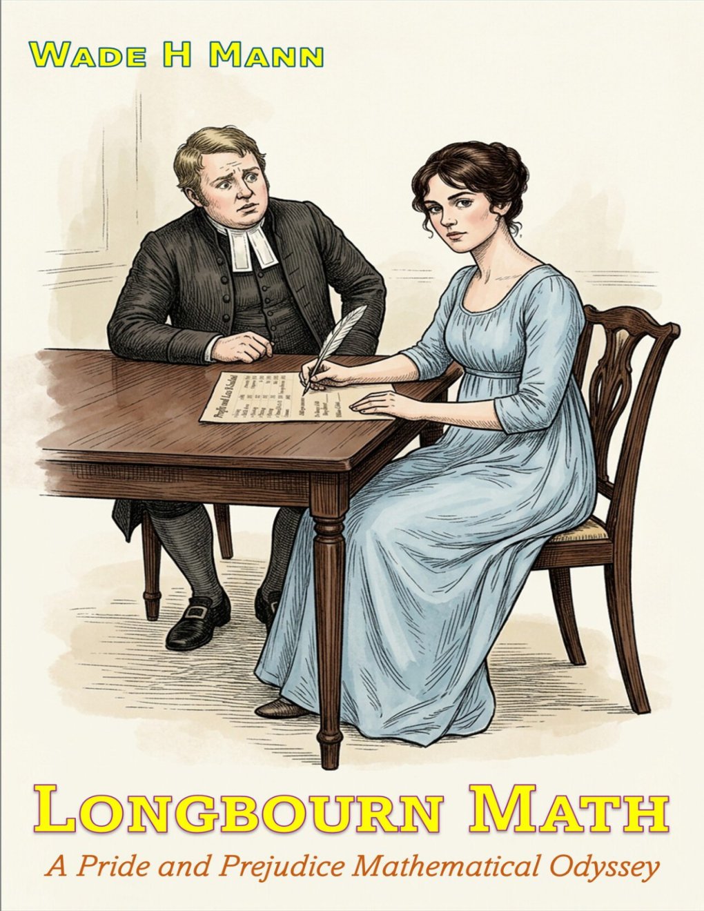Cover of Longbourn Math: A Pride and Prejudice Mathematical Odyssey (Pride and Prejudice Variations)