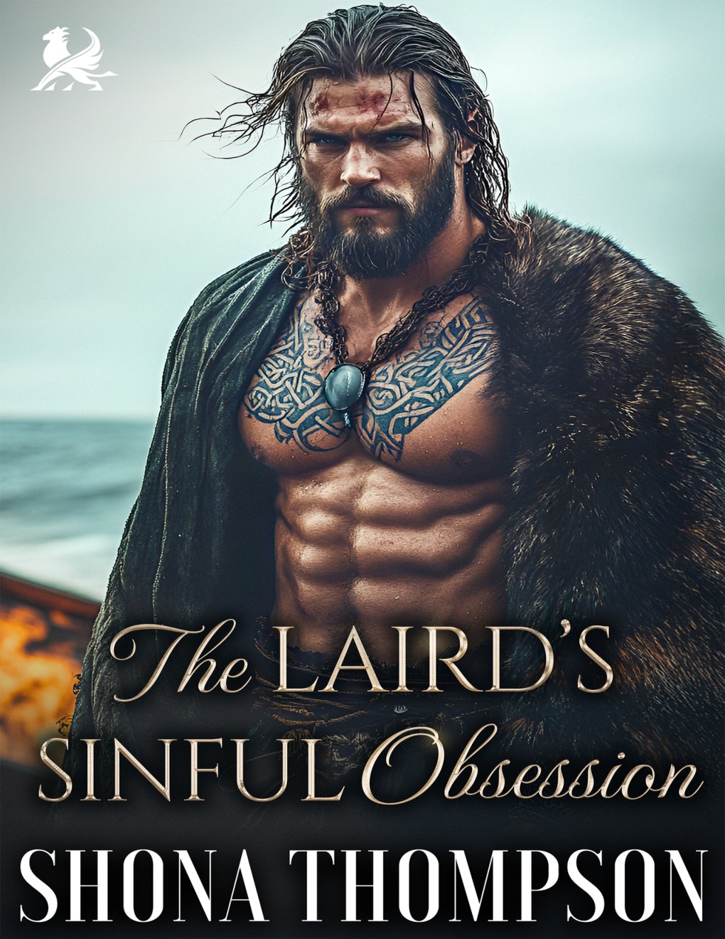 Cover of The Laird’s Sinful Obsession: Scottish Forced Proximity Romance (Highland Sinners Book 3)