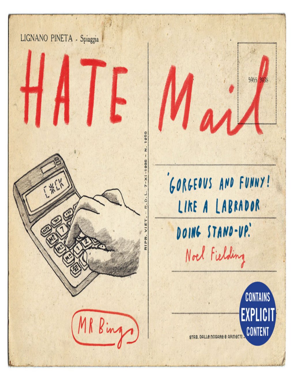 Cover of Hate Mail