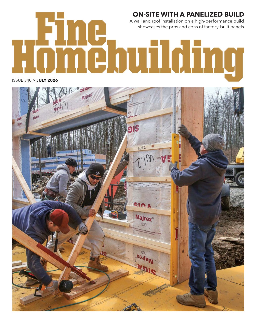 Cover of ON-SITE WITH A PANELIZED BUILD