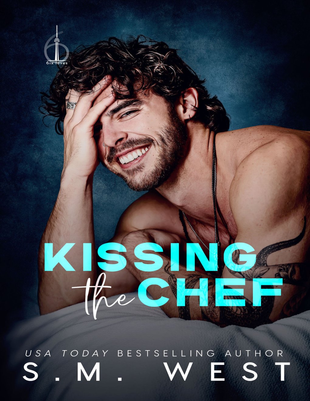 Cover of Kissing the Chef: A reverse age gap single parent romance
