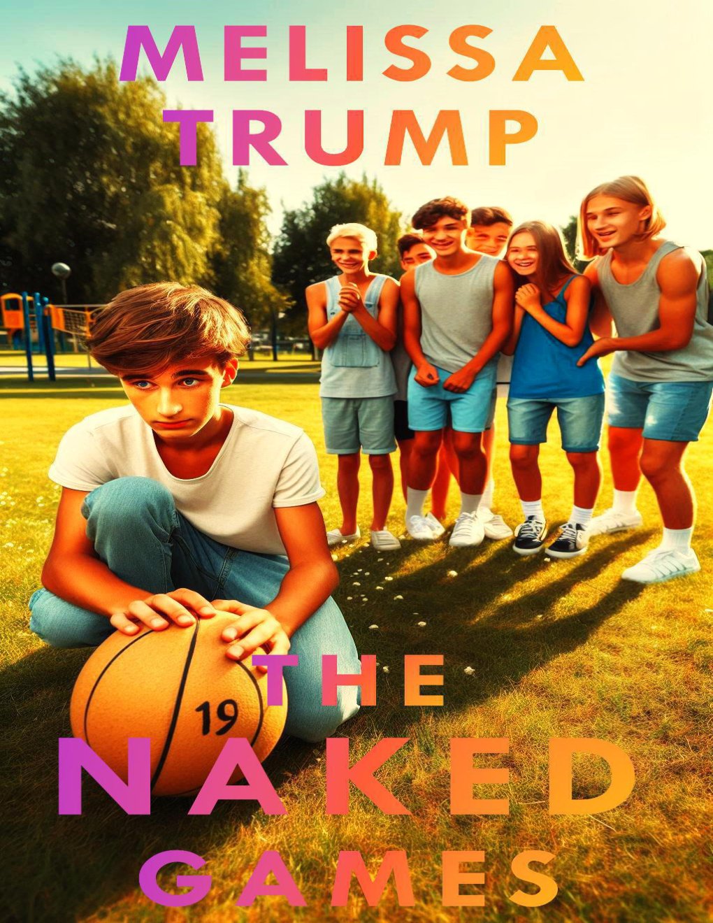 Cover of The Naked Games: A BDSM cfnm hardcore domination and spanking story (BDSM fantasies)