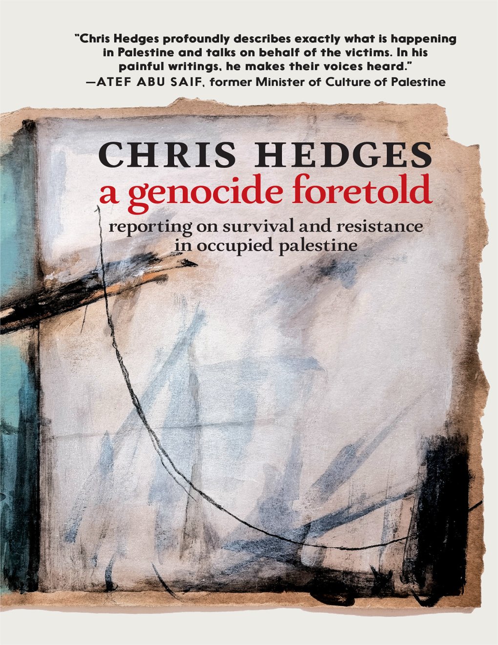 Cover of A Genocide Foretold