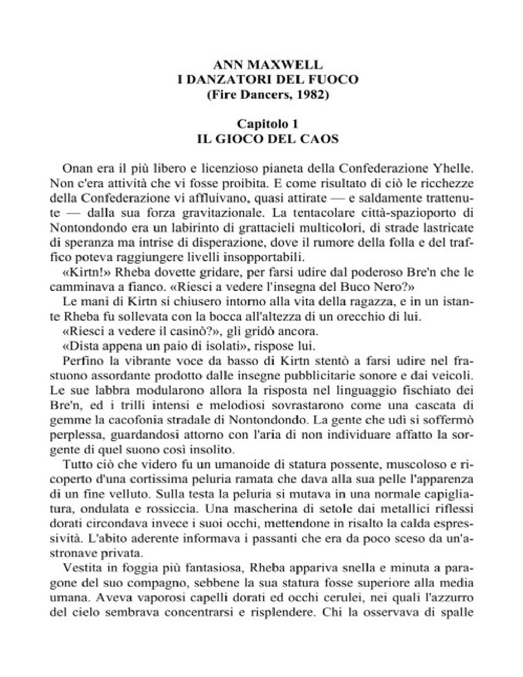 Cover of I danzatori del fuoco
