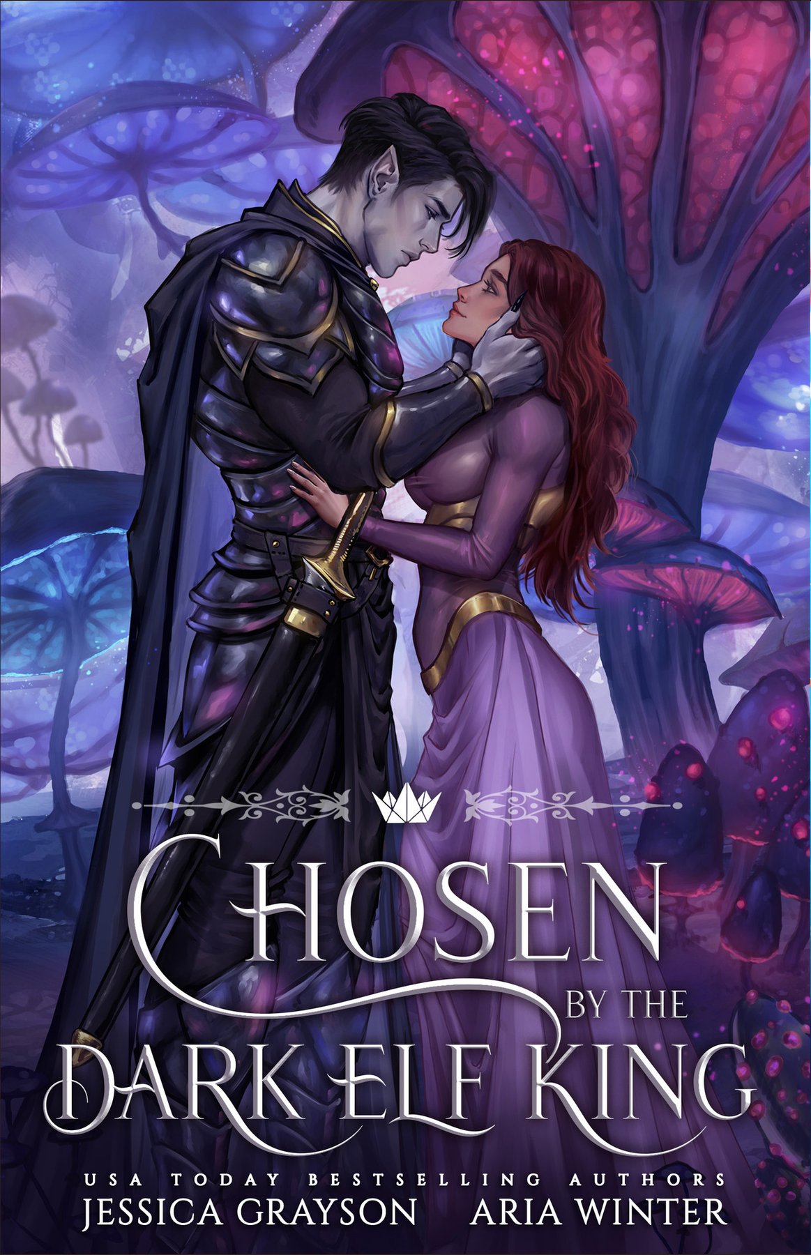 Cover of Chosen by the Dark Elf King- A King Thrushbeard Retelling (Once Upon a Fairy Tal