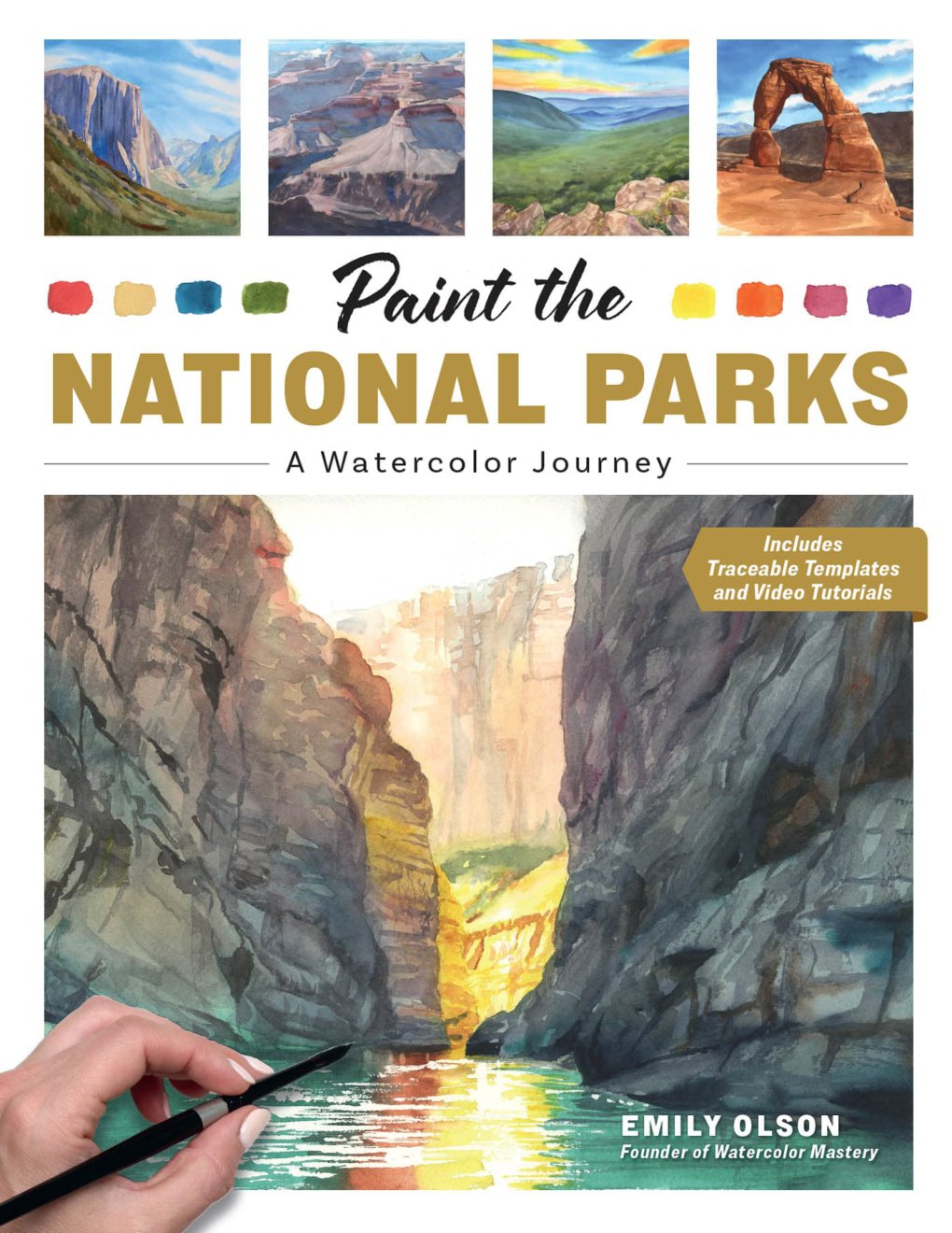 Cover of Paint the National Parks