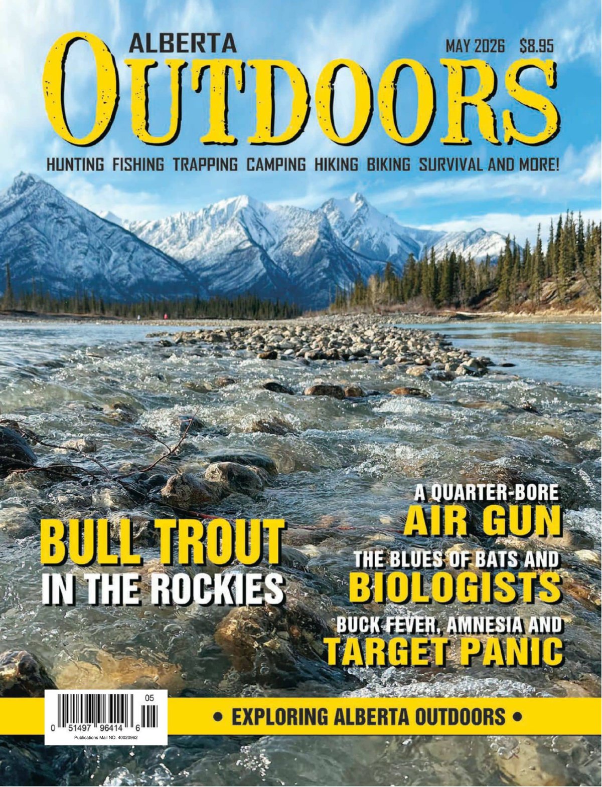 Cover of Alberta Outdoors May 2026