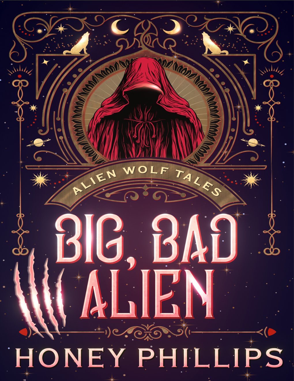 Cover of Big, Bad Alien: An Alien Shifter Romance (Alien Wolf Tales)