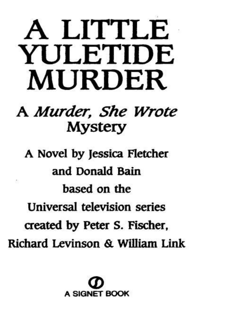 Cover of A Little Yuletide Murder
