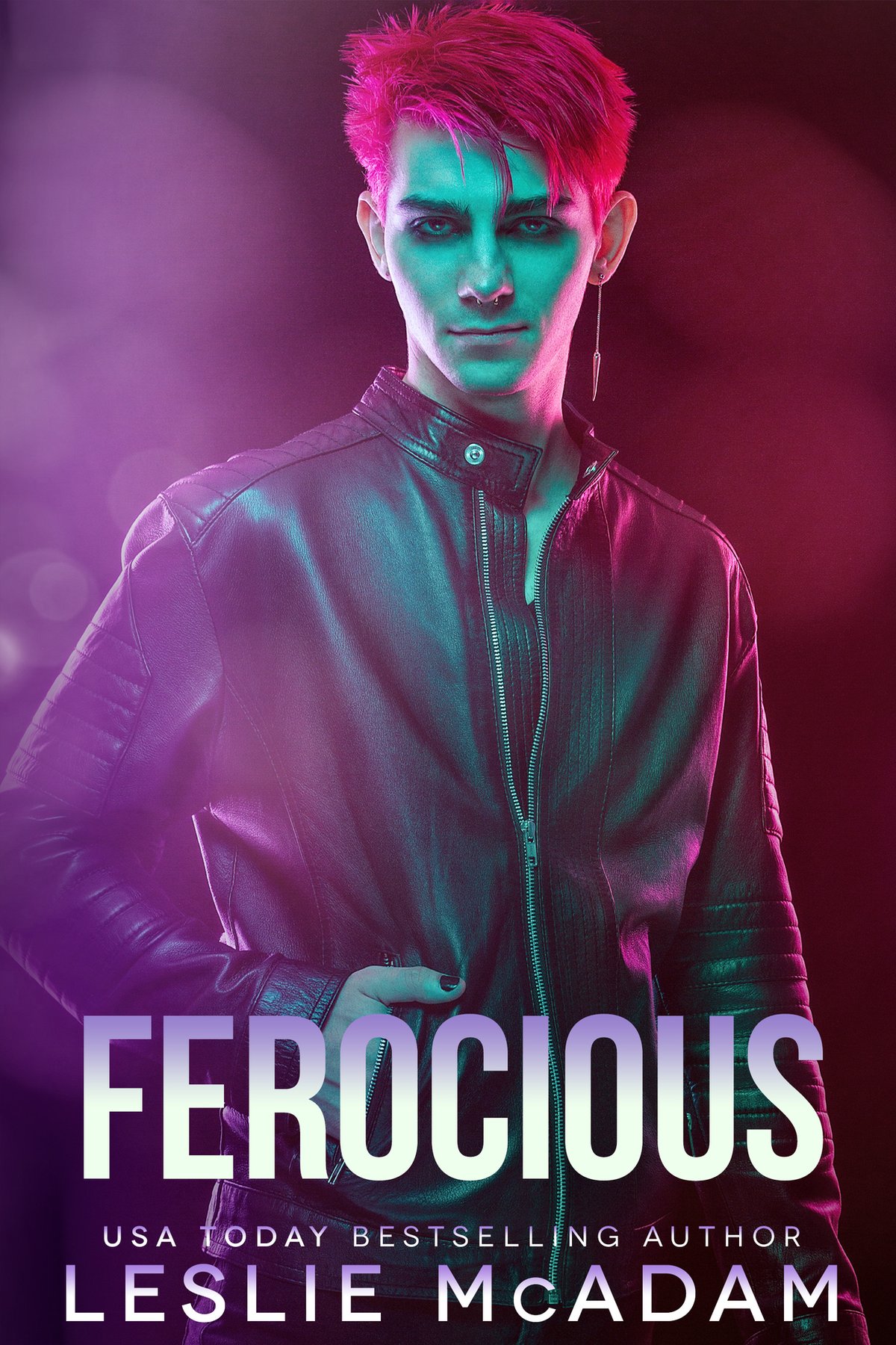 Cover of Ferocious: A Contemporary M/M Romance
