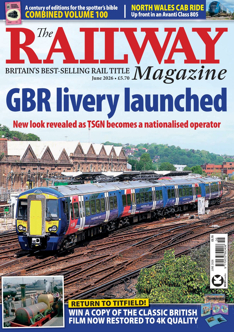 Cover of GBR livery launched