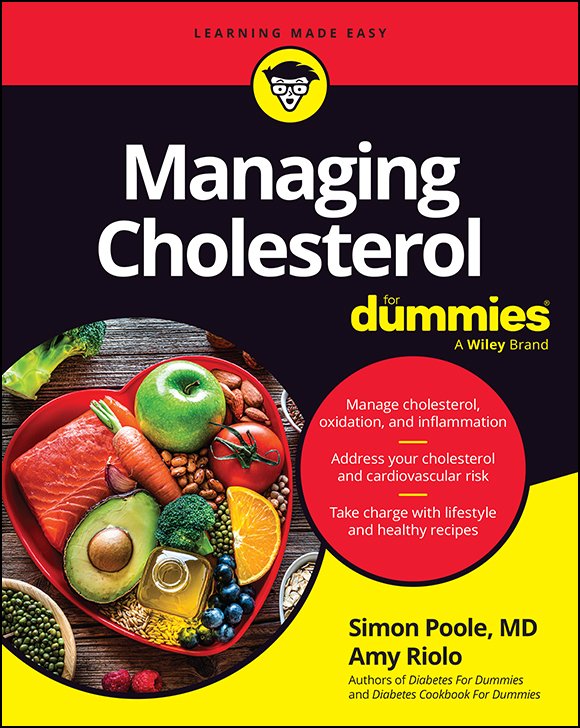 Cover of Managing Cholesterol For Dummies