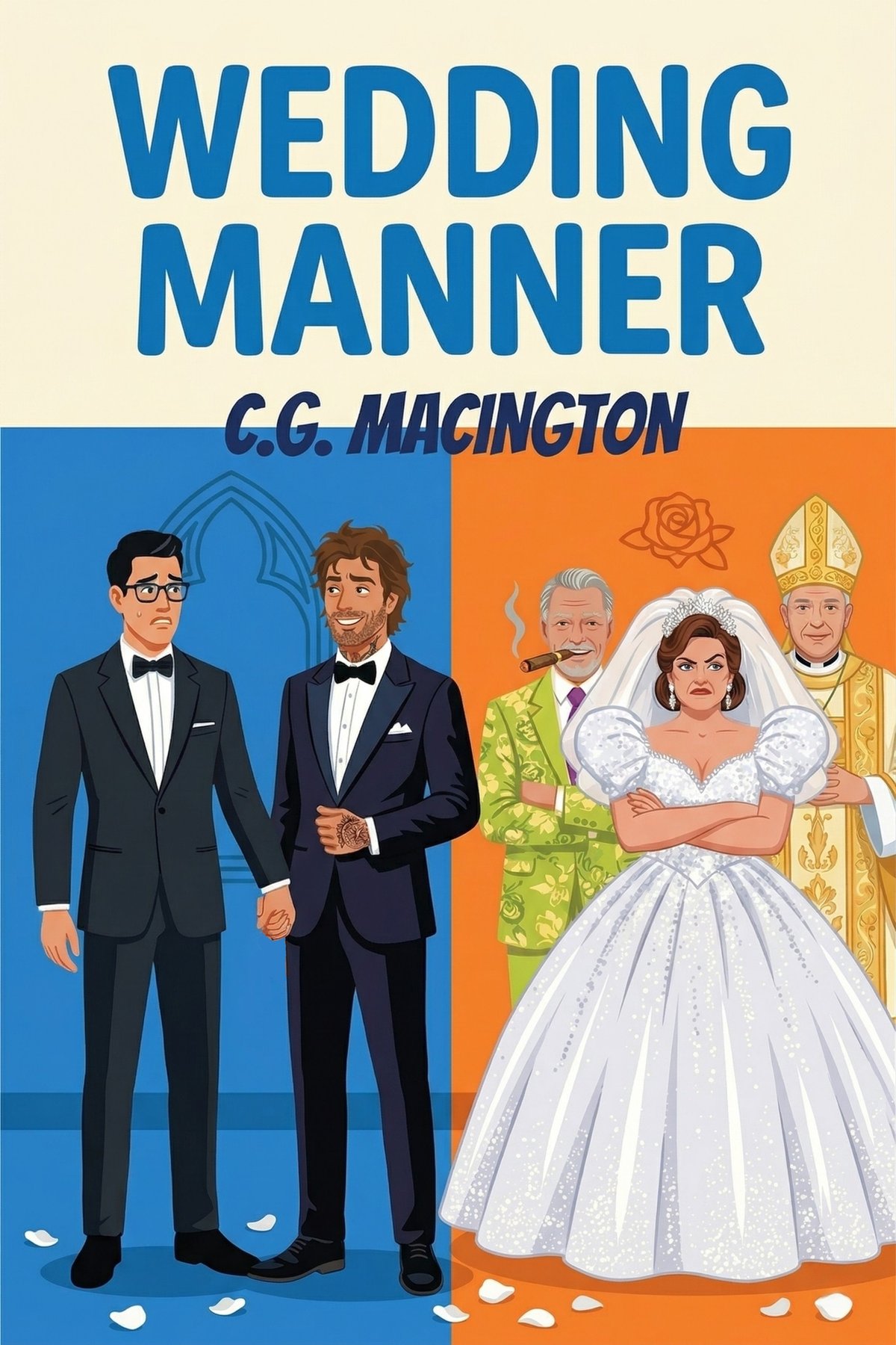 Cover of Wedding Manner: An Opposites Attract MM Medical Romantic Comedy (The St. Jude's Medical Series Book 3)