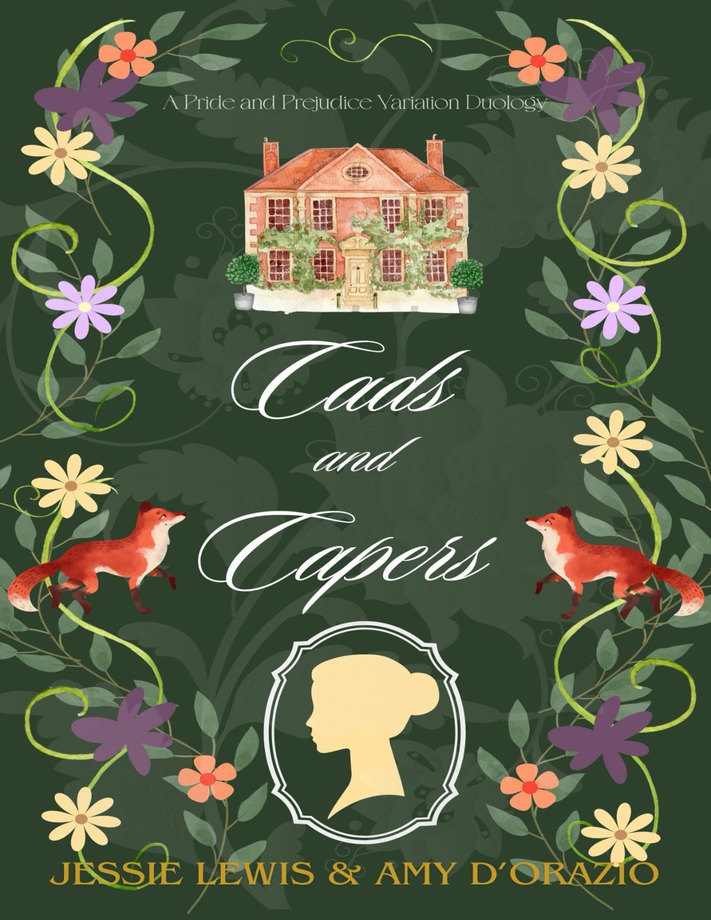 Cover of Cads & Capers: A Pride and Prejudice Variation Duology