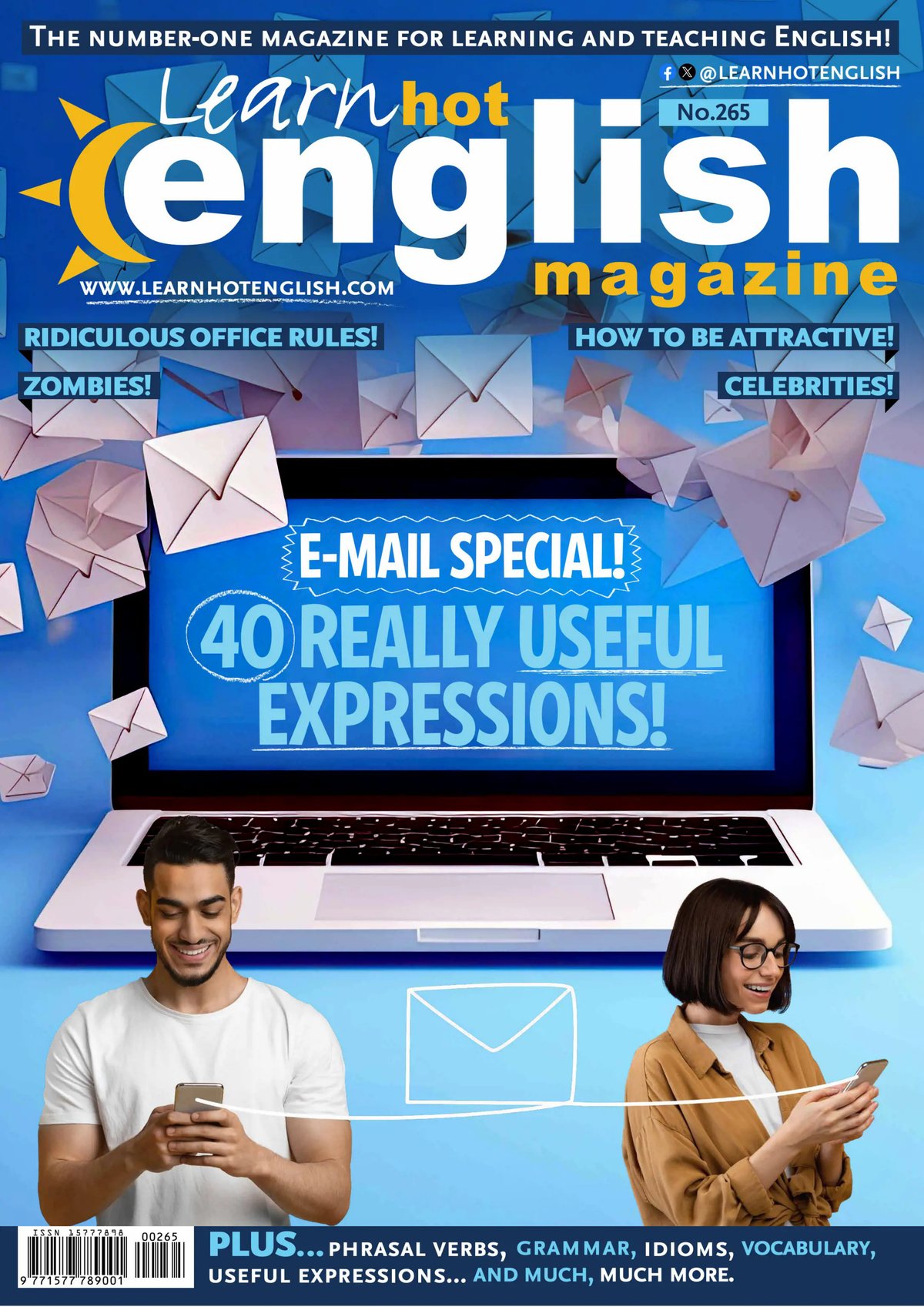 Cover of Learn Hot English 265 2024