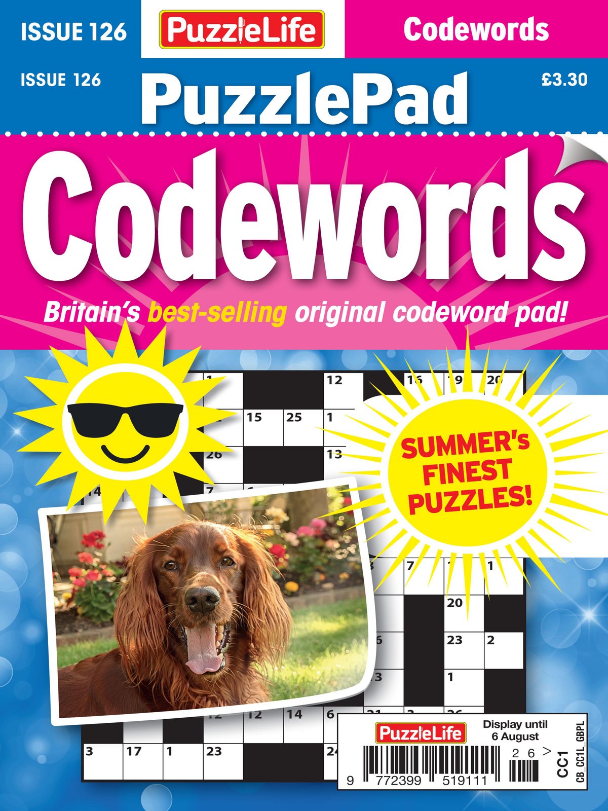 Cover of Puzzlelife Puzzlepad Codewords (2026)