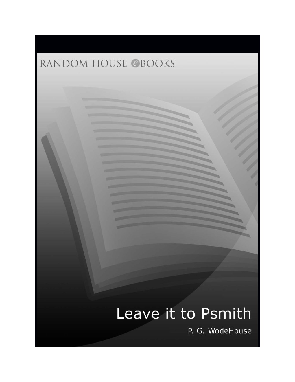 Cover of Leave it to Psmith
