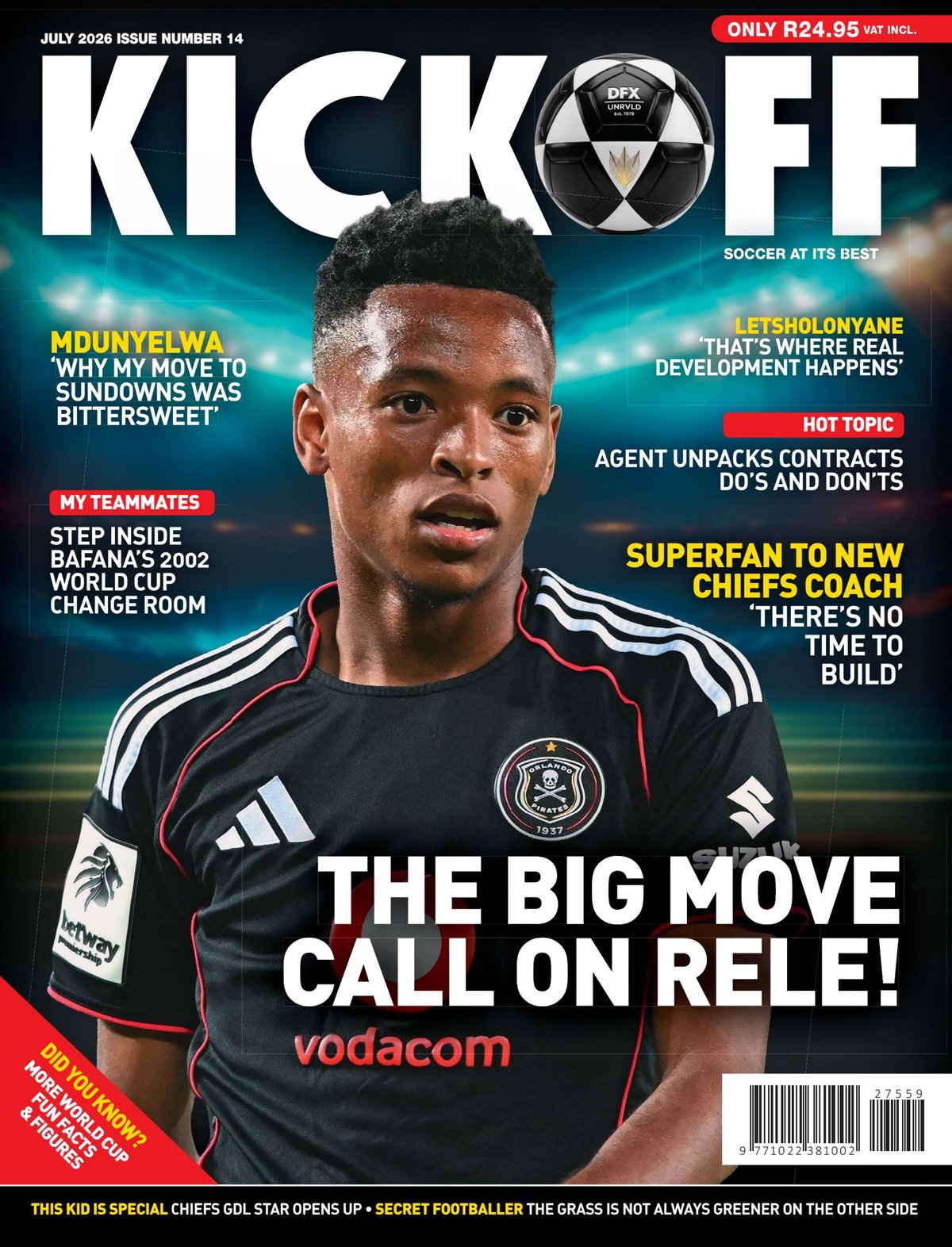 Cover of Kick Off July 2026 Issue Number 14 (2026)