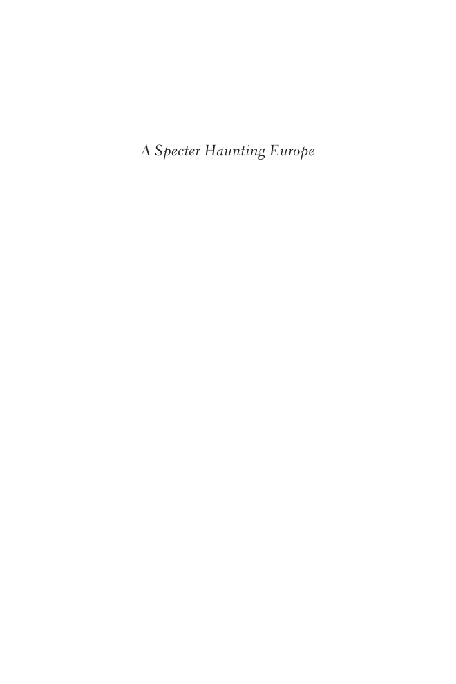 Cover of A Specter Haunting Eu­rope