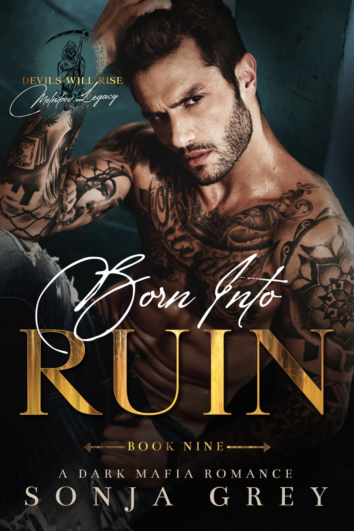 Cover of Born into Ruin- A Dark Mafia Romance (2026)
