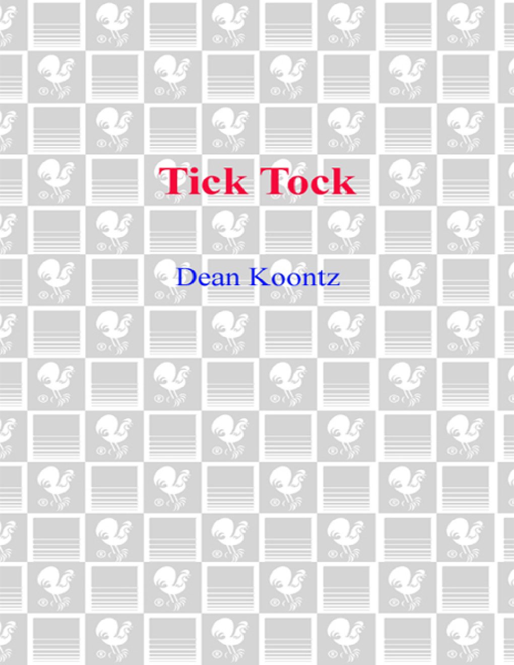 Cover of Tick Tock