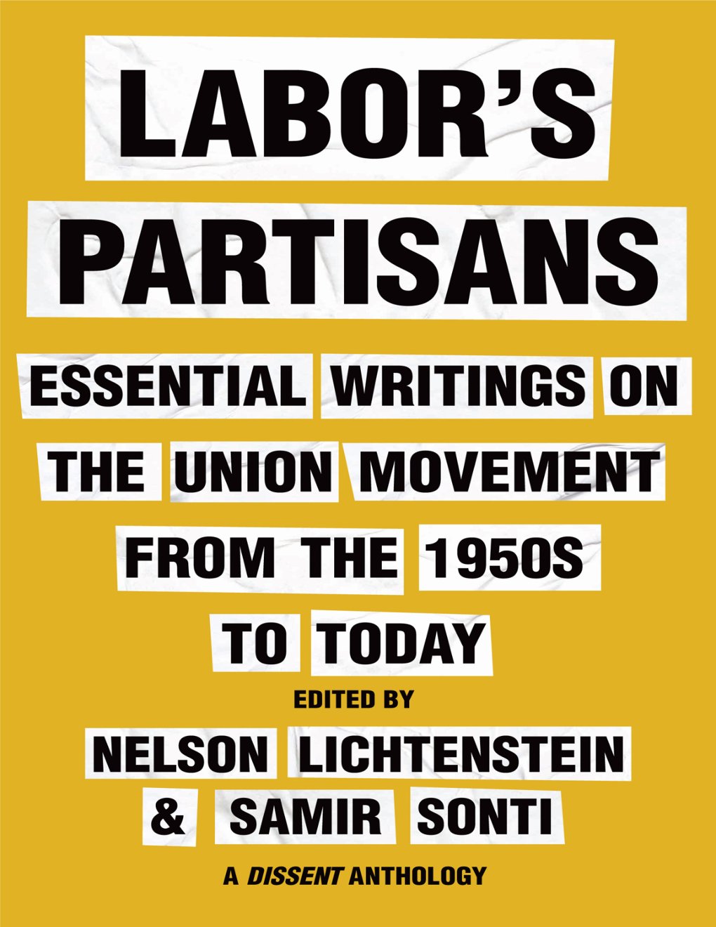 Cover of Labor's Partisans (1936)