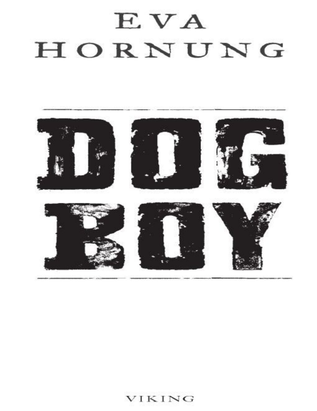 Cover of Dog Boy