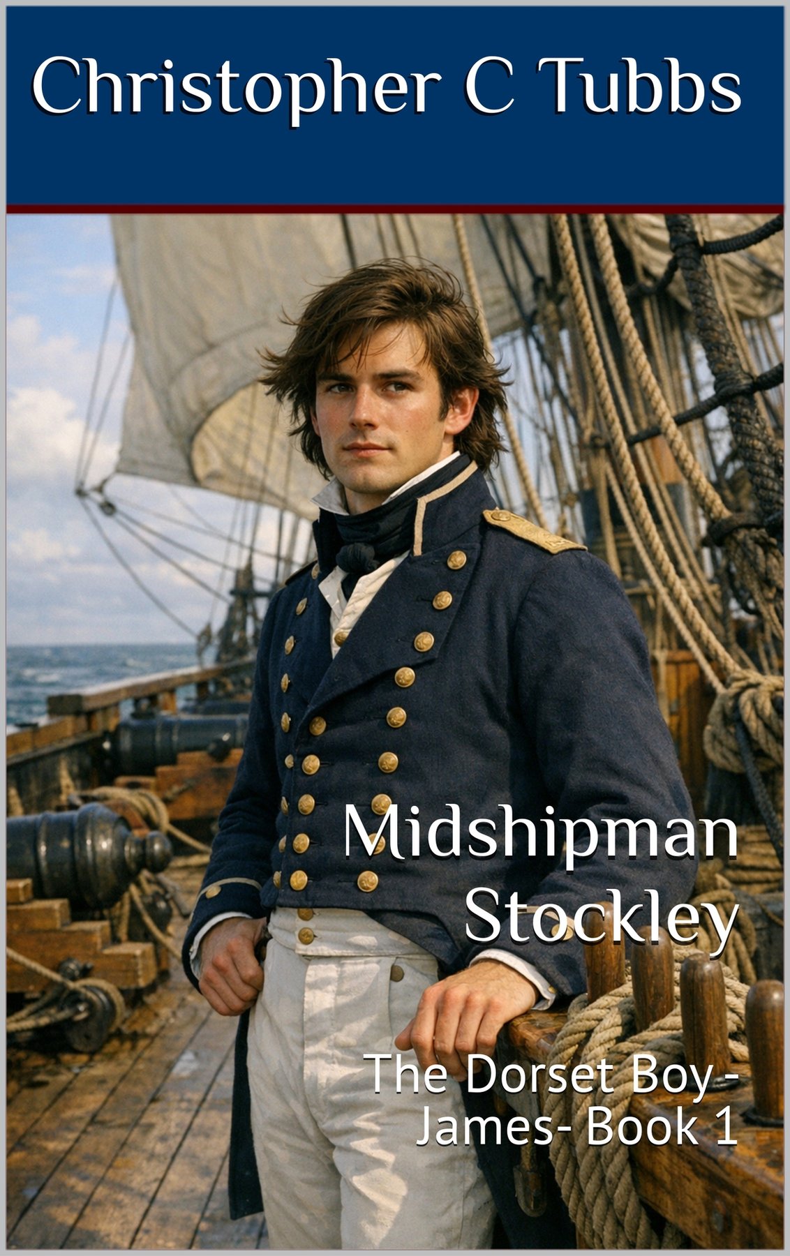 Cover of Midshipman Stockley: The Dorset Boy -James- Book 1