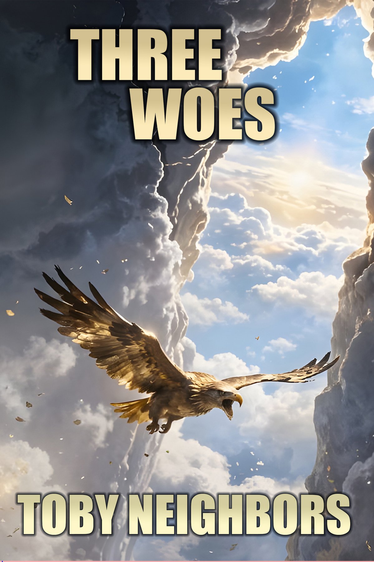 Cover of Three Woes: A Supernatural Survival Story (The End Time Prophecy Series Book 4)