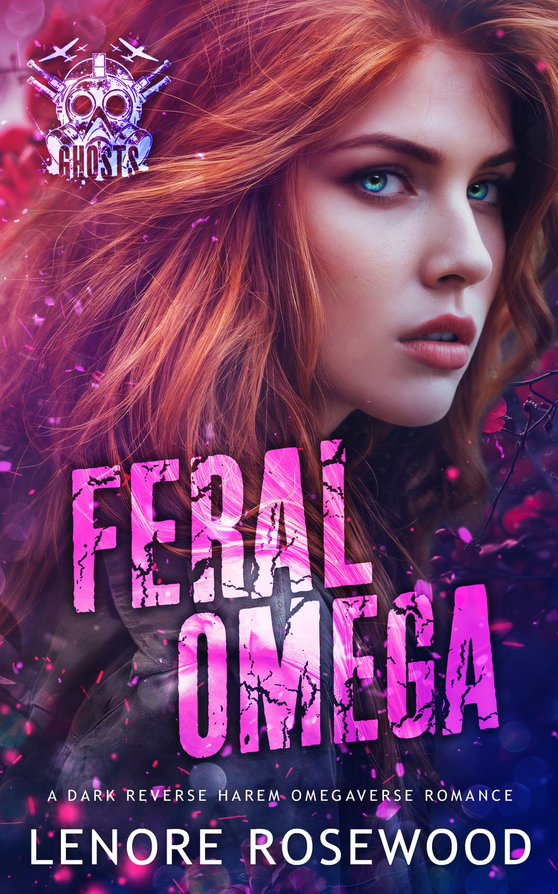 Cover of Feral Omega: A Dark Reverse Harem Omegaverse Romance