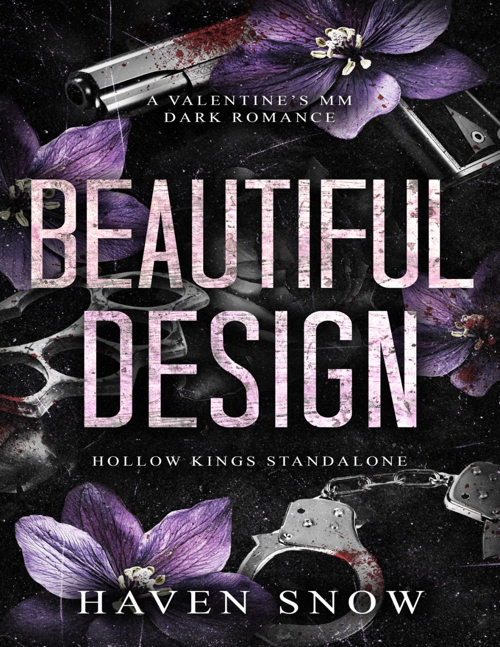 Cover of Beautiful Design: A Valentine's MM Dark Romance (Hollow Kings Book 1)