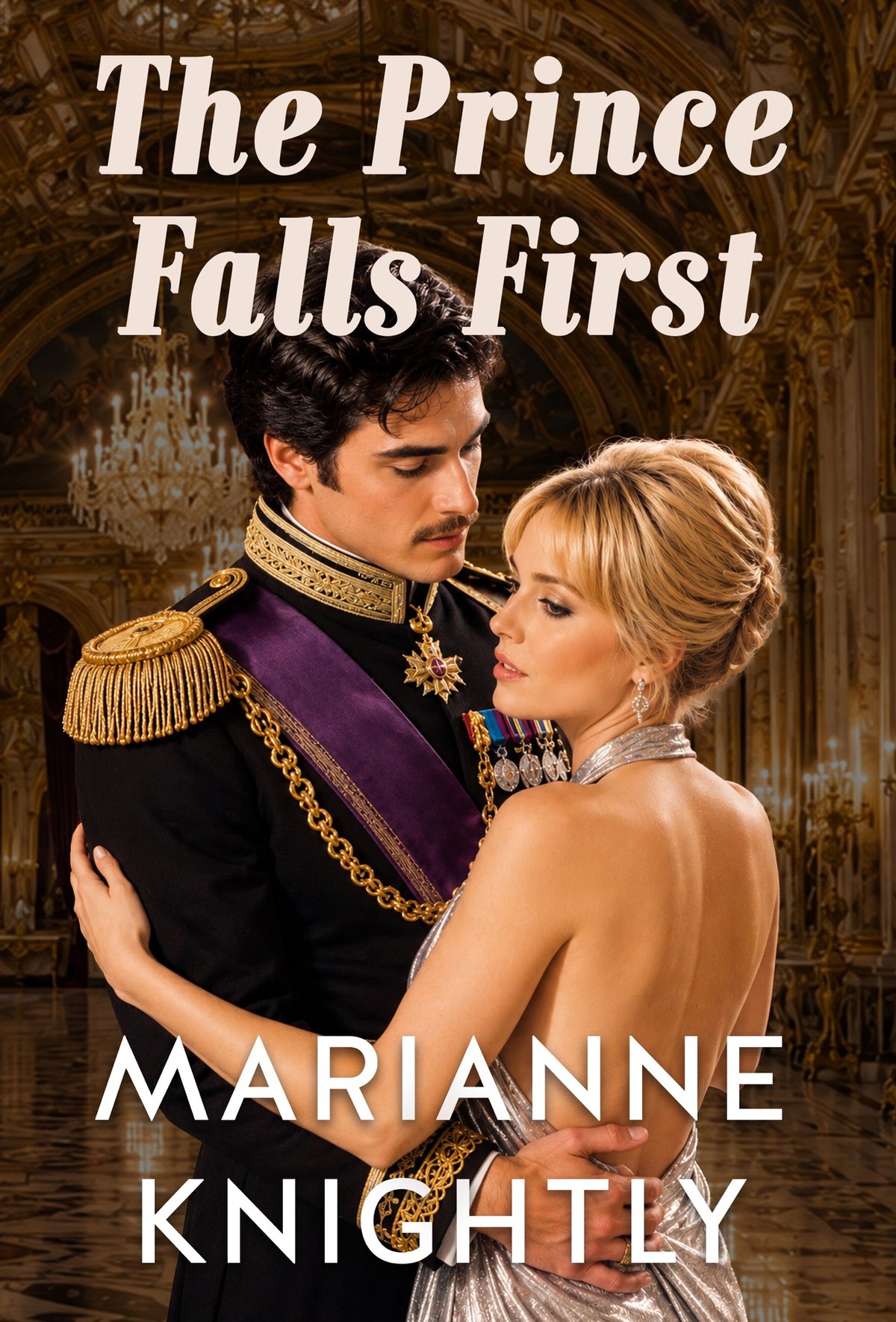 Cover of The Prince Falls First: A 1970s Royal Romance