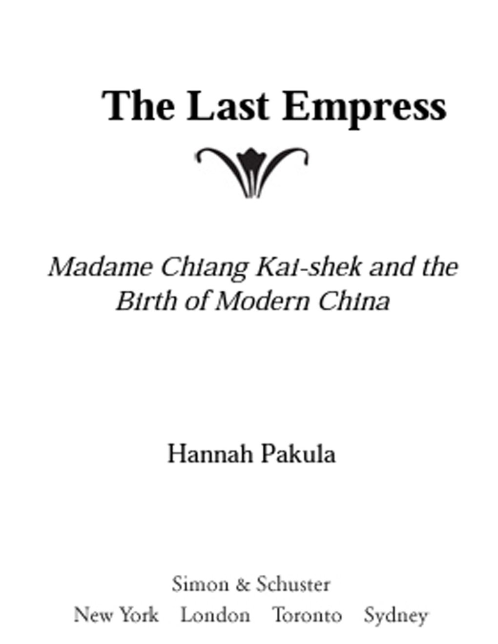Cover of The Last Empress
