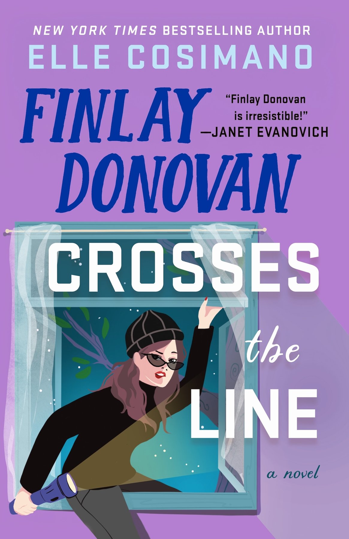 Cover of Finlay Donovan Crosses the Line