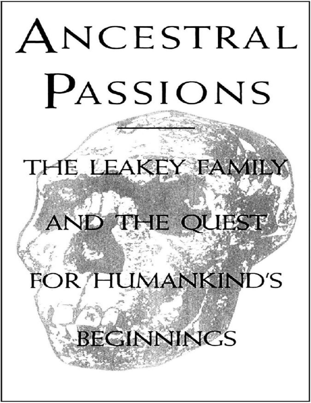 Cover of Ancestral Passions