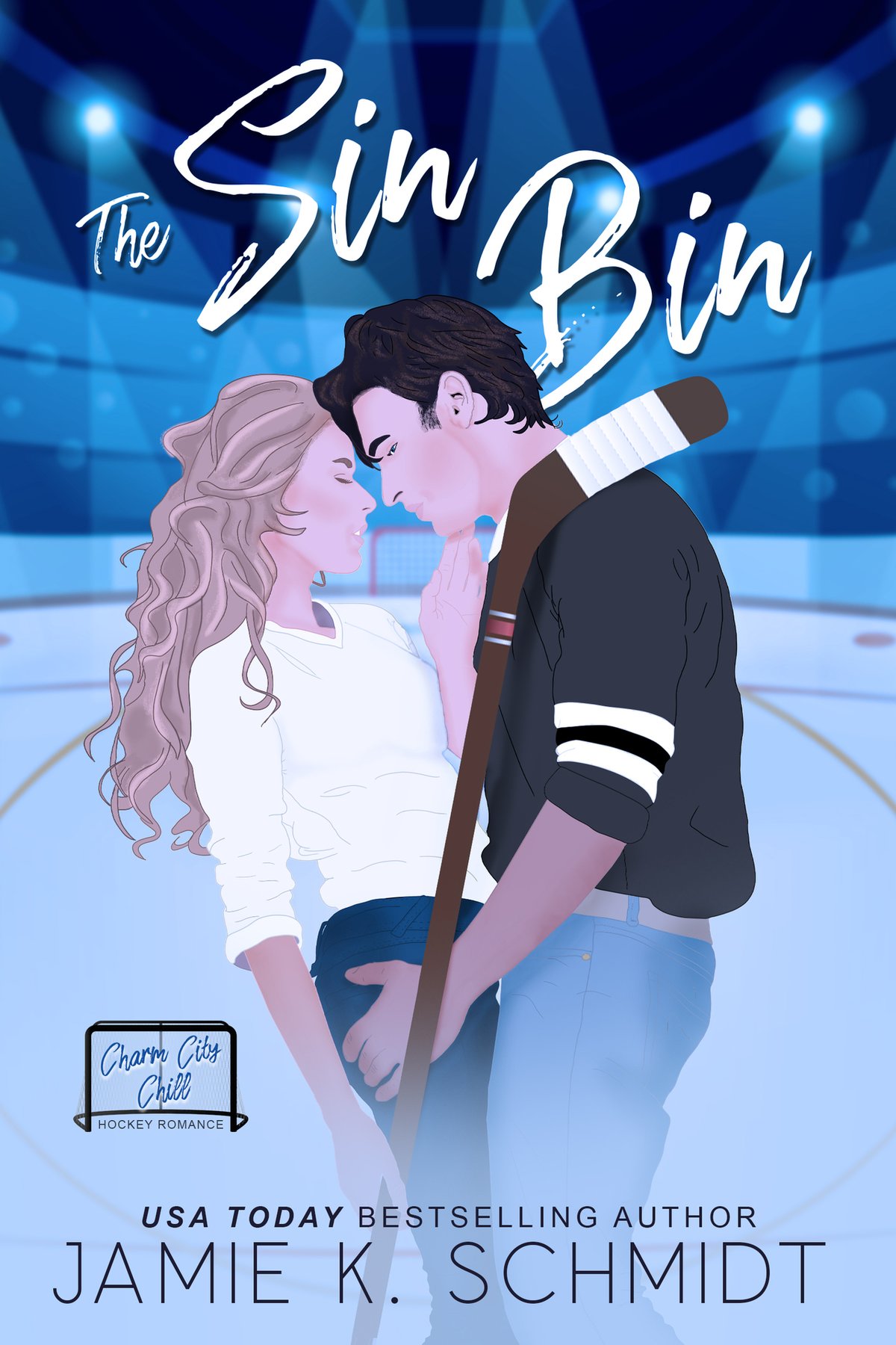 Cover of The Sin Bin- Charm City Chill Hockey Romance (2018)