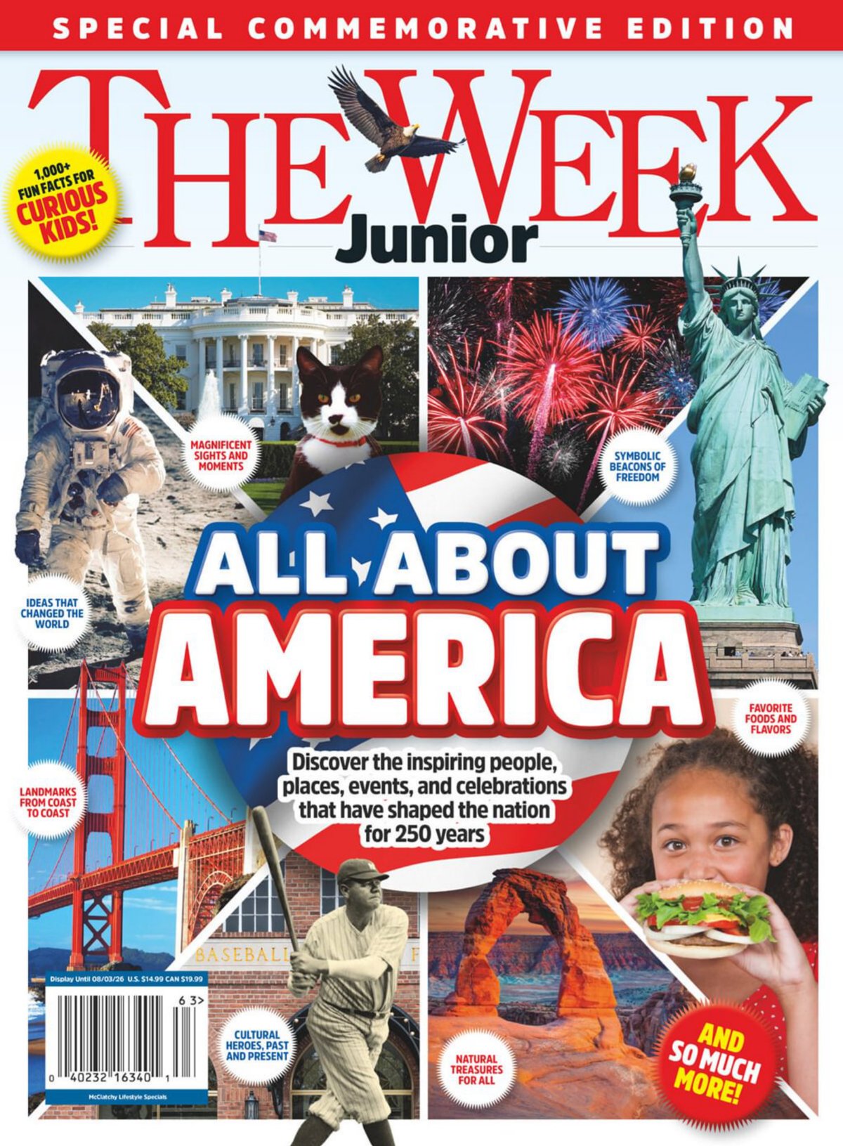 Cover of The Week Junior All About America 2026
