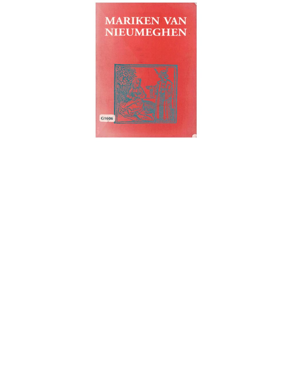 Cover of Mariken van Nieumeghen (1515)