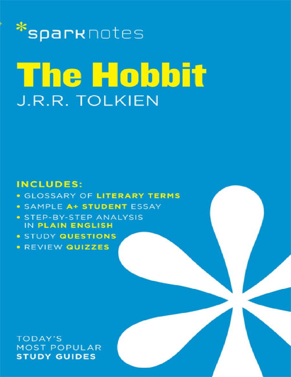 Cover of SparkNotes Guide to The Hobbit (1992)