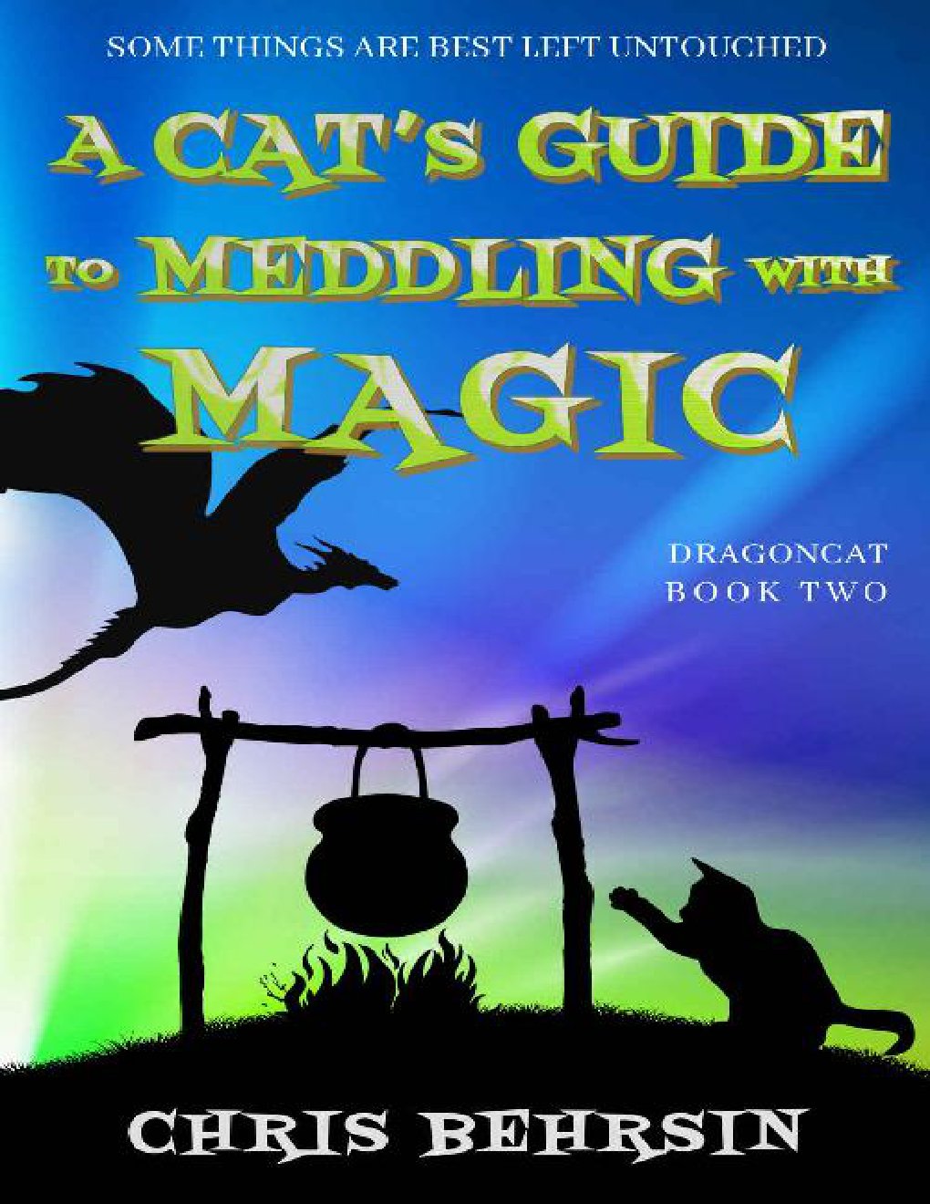 Cover of A Cat's Guide to Meddling with Magic- A Humorous Fantasy Adventure (2021)