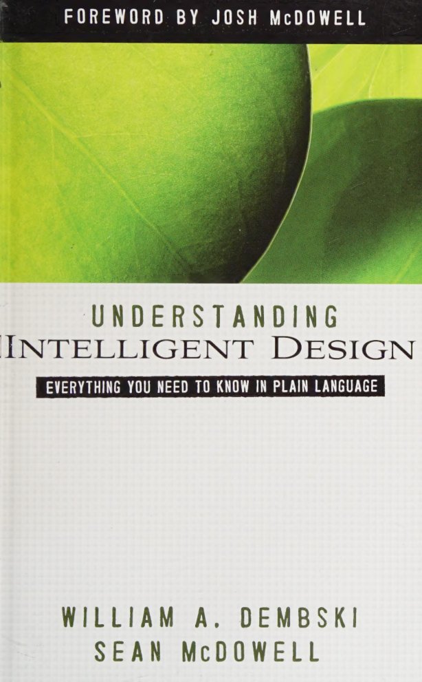 Cover of Understanding intelligent design