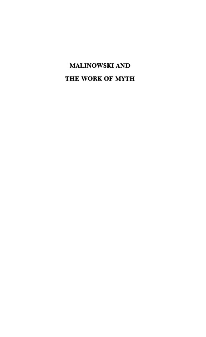 Cover of MALINOWSKI