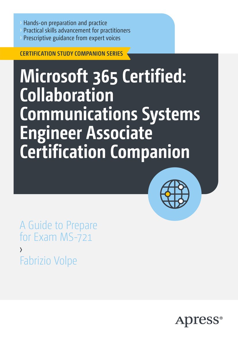 Cover of Microsoft 365 Certified: Collaboration Communications Systems Engineer Associate Certification Companion