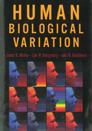 Cover of Human biological Variation (1992)