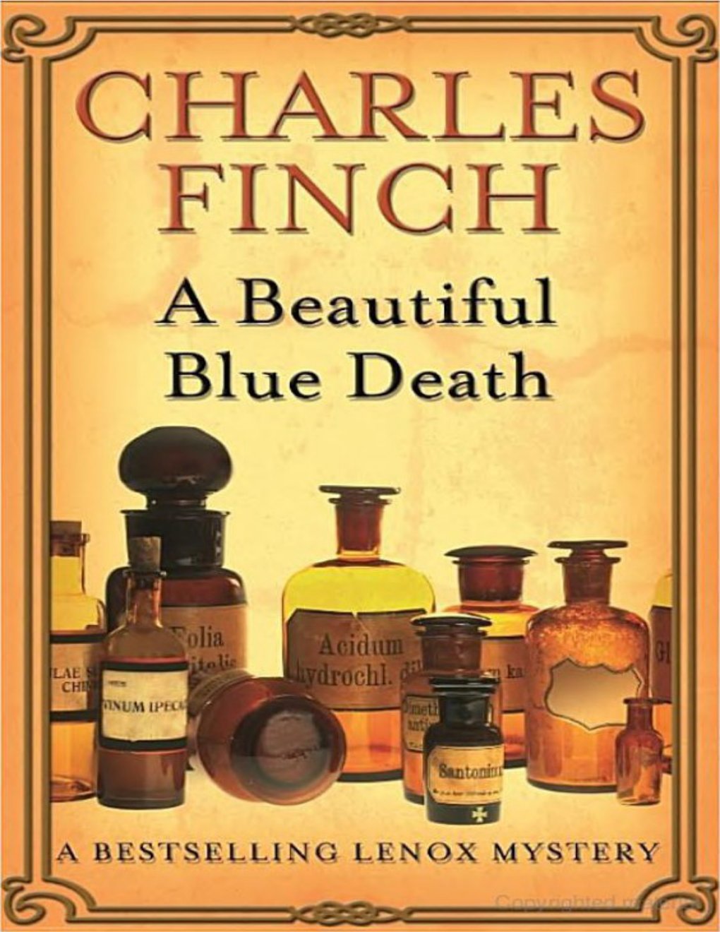 Cover of Charles Lenox 01 - A Beautiful Blue Death