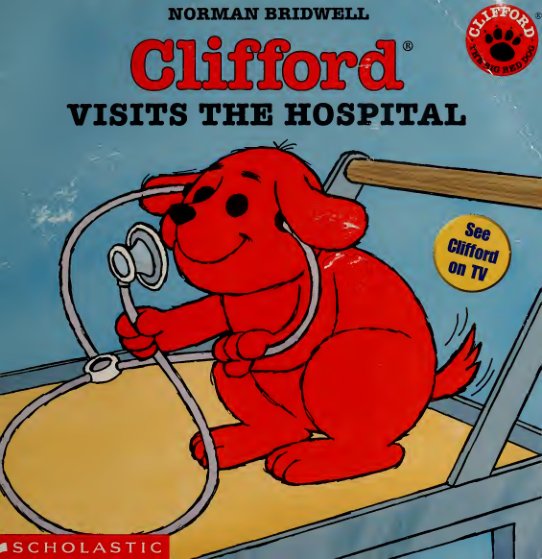 Cover of Clifford visits the hospital