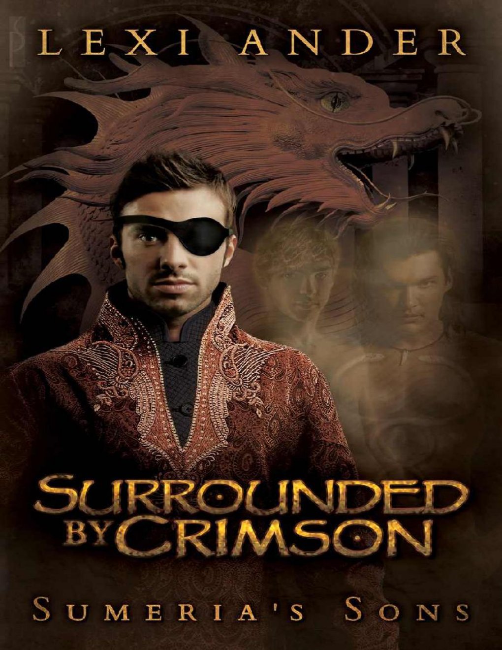 Cover of Surrounded by Crimson (Sumeria's Sons)