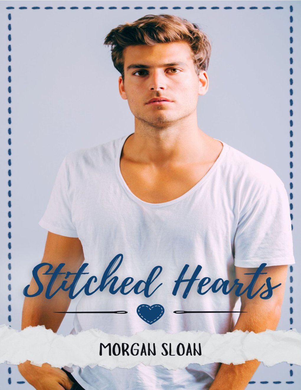 Cover of Stitched Hearts: A Second Chance MM Romance