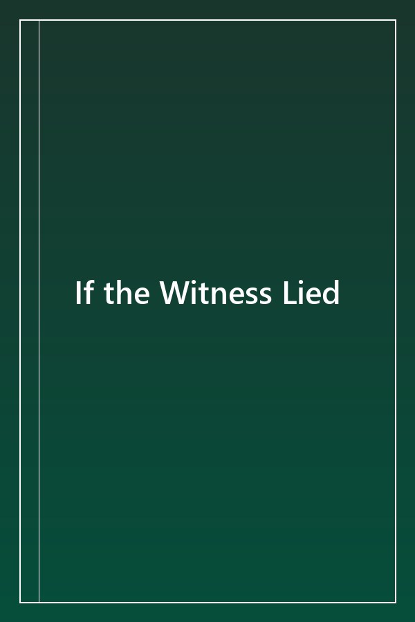 Cover of If the Witness Lied