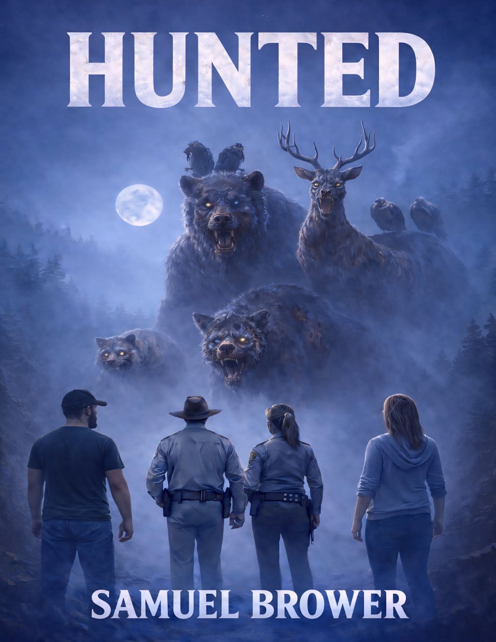 Cover of Hunted: An Appalachian Zombie Horror Novel